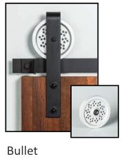 6 in wheel barn door roller